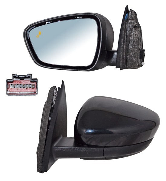 Espejo Escape 2020-2022 Electrico P/PInterior C/Sens Punto Ciego C/Desemp 7 Pines Izquierdo