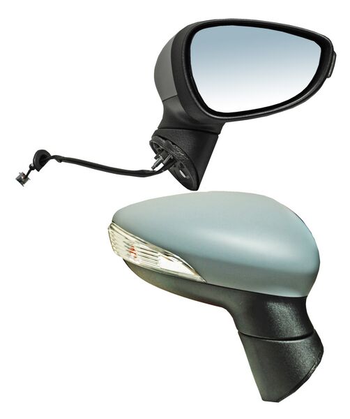 Espejo Ford Fiesta 2011-2019 Electrico P/PInterior C/Direcc 5 Pines Derecho