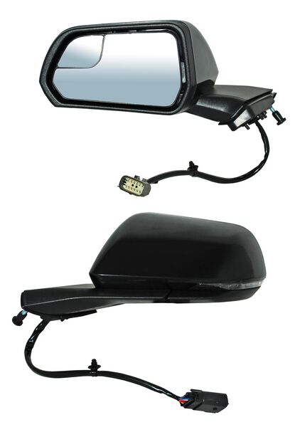 Espejo Mustang Coupe / Convertible 2015-2022 Electrico C/Desemp C/Direcc C/Punto Ciego P/PInterior C/Luz Inf 7 Pines Mtp Izquierdo