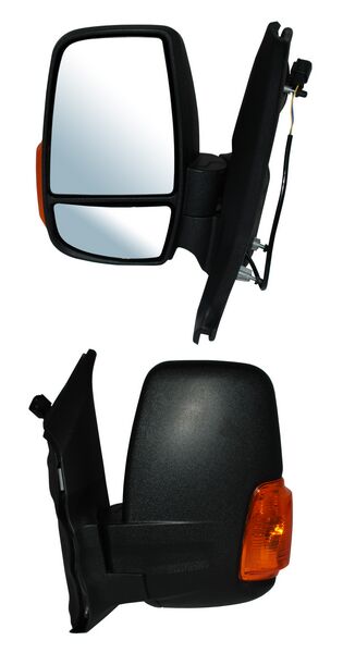 Espejo Transit 2015-2017 S/Cont C/Direcc Ambar Poroso 2 Pines Izquierdo