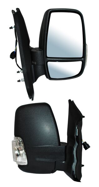 Espejo Transit 2015-2017 S/Cont C/Direcc Blanca Poroso 2 Pines derecho Rvr