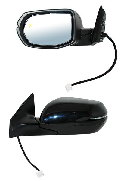 Espejo CRV 2017-2022 Electrico C/Direcc C/Sens Punto Ciego P/PInterior 9 Pines Izquierdo