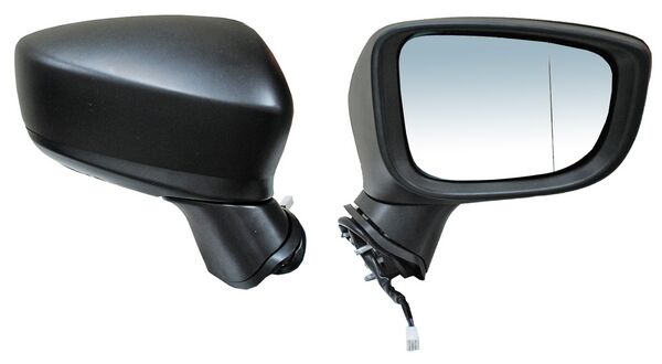 Espejo Mazda 3 2014-2018 Electrico C/Direcc P/PInterior C/Desemp 6 Pines Derecho