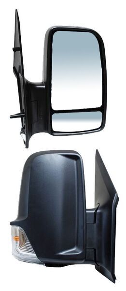 Espejo Mercedes Benz Sprinter 2007-2018 / Crafter 2010-2016 S/Cont C/Luz 2 Pines derecho