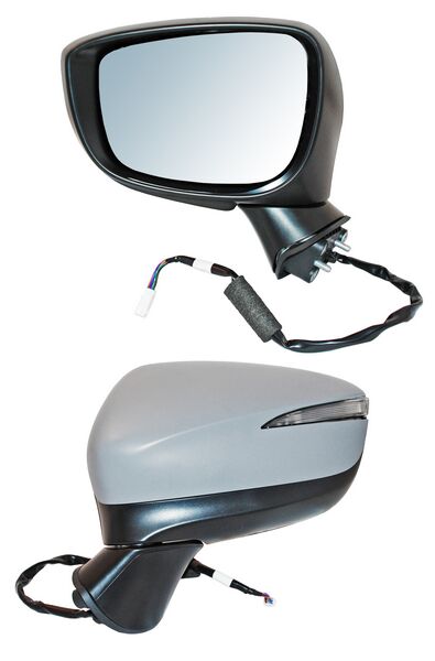 Espejo Mazda Cx3 2016-2020 Electrico C/Desemp C/Direcc P/PInterior 6 Pines Izquierdo