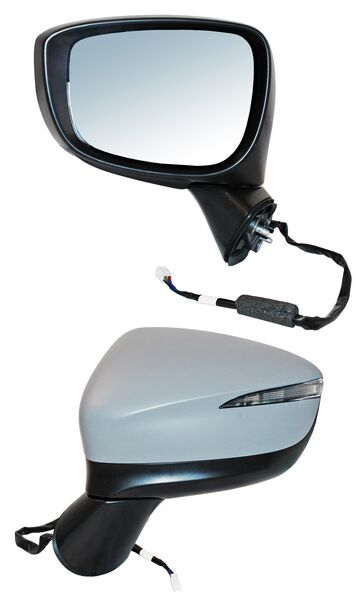 Espejo Mazda Cx5 2016-2018 Electrico C/Desemp C/Direcc Autoabatible P/PInterior 8 Pines Izquierdo