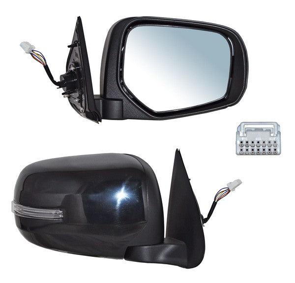 Espejo Mitsubishi Pickup L200 2016-2018 Electrico P/PInterior C/Direcc Auto Abatible 7 Pines derecho