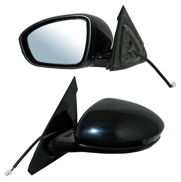 Espejo Altima 2019-2022 Electrico P/PInterior Base Negra C/Direcc C/Desemp Izquierdo