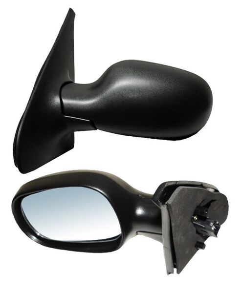 Espejo Platina / Clio 2002-2010 Electrico Poroso Izquierdo