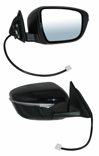 Espejo Xtrail 2015-2022 Electrico C/Direcc P/PInterior 5 Pines derecho