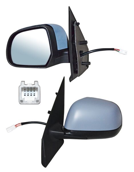 Espejo Kangoo 2019-2022 P/PInterior Electrico C/Desemp 892 5 Pines Izquierdo