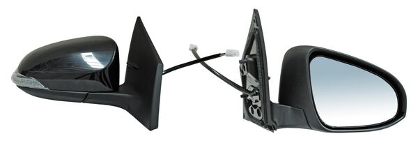 Espejo Corolla 2014-2019 Electrico C/Desemp C/Direcc P/PInterior 7 Pines Derecho