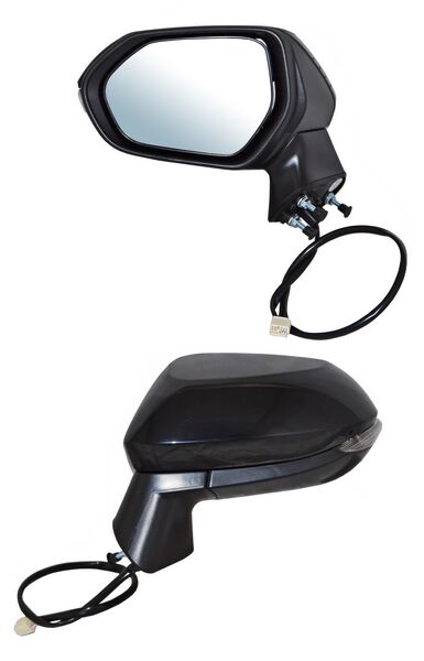 Espejo Corolla 2020-2021 Electrico P/PInterior C/Direcc C/Desemp 6 Pines Izquierdo