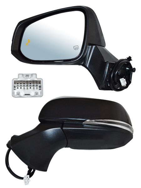 Espejo Highlander 2020-2021 Electrico P/PInterior C/Direcc C/Sens Punto Ciego C/Desemp 7 Pines Izquierdo