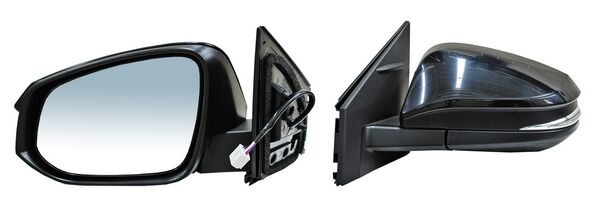 Espejo Rav4 2013-2018 Electrico C/Direcc P/PInterior C/Desemp 7 Pines Izquierdo