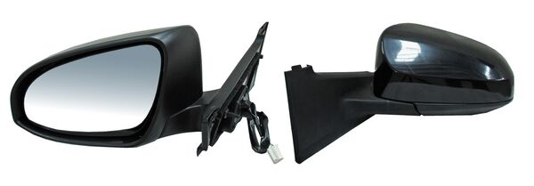 Espejo Yaris 2012-2016 5P Electrico P/PInterior 3 Pines Izquierdo