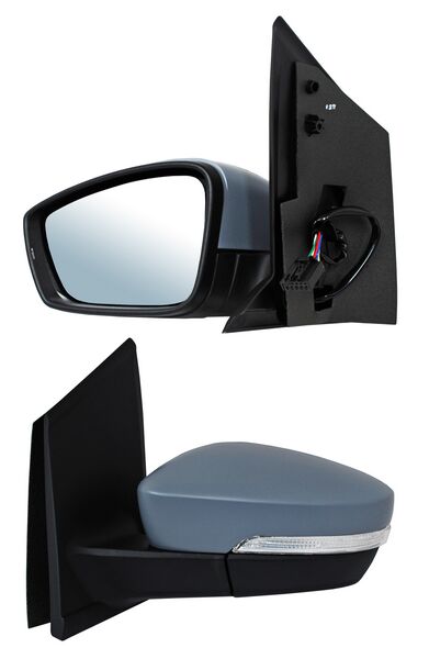 Espejo Crossfox 2010-2017 Electrico C/Direcc P/PInterior 5 Pines Izquierdo