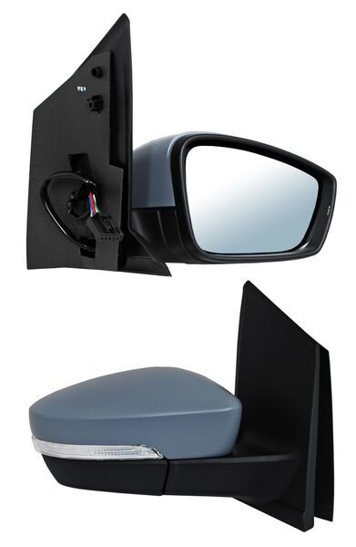 Espejo Crossfox 2010-2017 Electrico C/Direcc P/PInterior 5 Pines Derecho