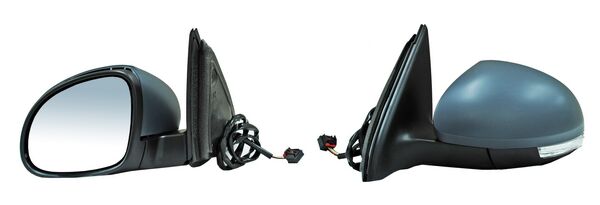 Espejo Tiguan 2009-2017 Electrico C/Desemp C/Direcc P/PInterior 6 Pines Izquierdo