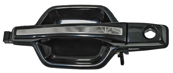 Manija Exterior Montero 2007-2015 Negra/ Cromo Delantera Plastico 336 Izquierdo