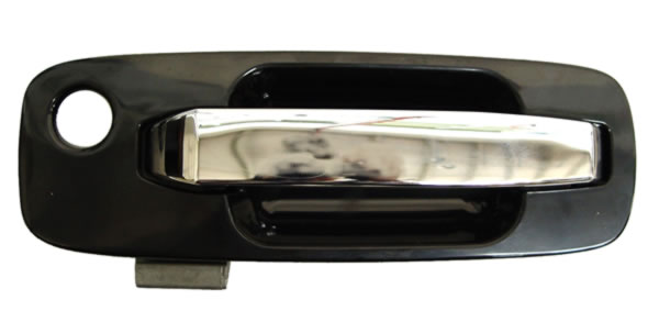Manija Exterior Xtrail 2002-2007 Crom/ Negra Delantera Plastico Izquierdo