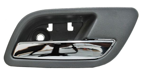 Manija Interior Chevrolet Pickup Ltz/ Slt/ Sub/ Avalan/ Tahoe/ Yukon/ Denali 2007-2014 Gris/ Cromo Trasera Plastico 335 Derecho