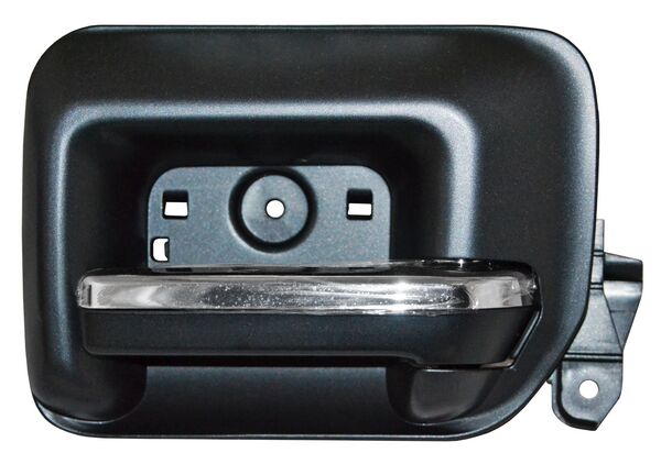 Manija Interior Chevrolet Pickup/ GMC Pu 2014-2015 Negra/ Cromo Delantera 336 Derecho