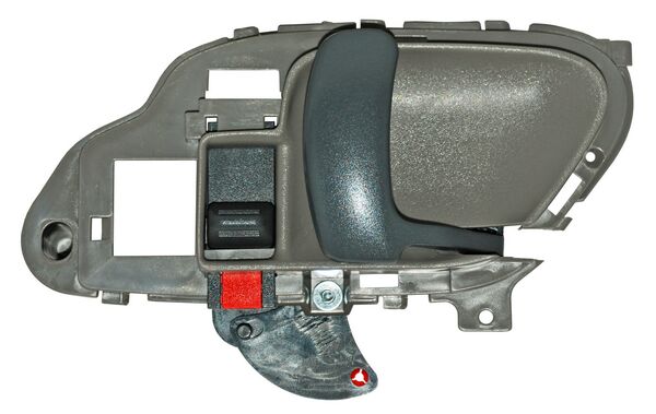 Manija Interior Chevrolet Pickup/ Sub/ Blazer/ Yukon/ Tahoe/ Escalade 1995-1998/ Kodiak 2002-2009 Gris Plastico 4 Derecho