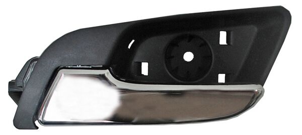 Manija Interior Sonic 2012-2017 Negra/ Cromo Delantera Plastico Derecho