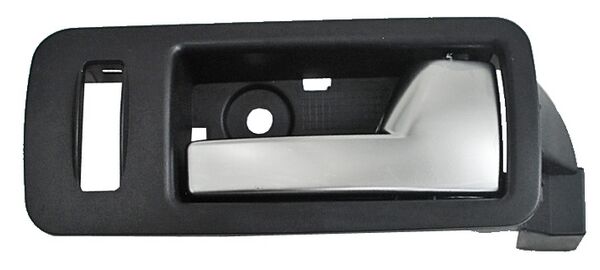 Manija Interior Mustang 2005-2014 Negra/ Plata Delantera Plastico Derecho