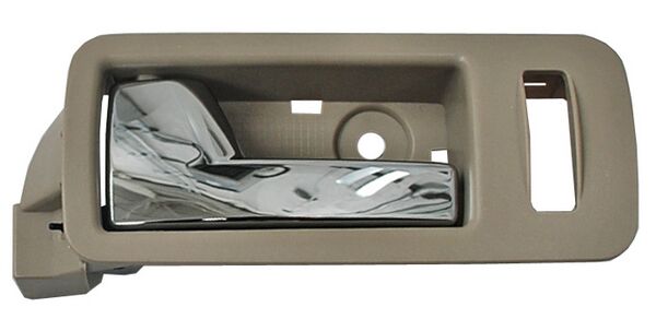 Manija Interior Mustang 2010-2014 Beige/ Cromo Delantera Plastico Izquierdo