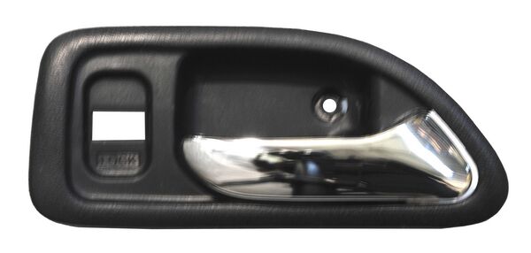 Manija Interior Accord 1994-1997 Azul/ Cromo S/Hoyo Elev Crist Delantera Plastico Derecho