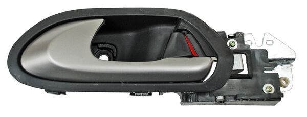 Manija Interior Honda Civic 2006-2011 Negra/ Plata Delantera Plastico ***** Izquierdo