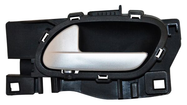 Manija Interior Peugeot 208/ 2008 2014-2015/ 3008/ 508 2011-2015 Negra/ Plata Delantera/ Trasera Izquierdo