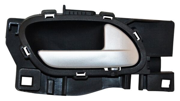 Manija Interior Peugeot 208/ 2008 2014-2015/ 3008/ 508 2011-2015 Negra/ Plata Delantera/ Trasera Derecho