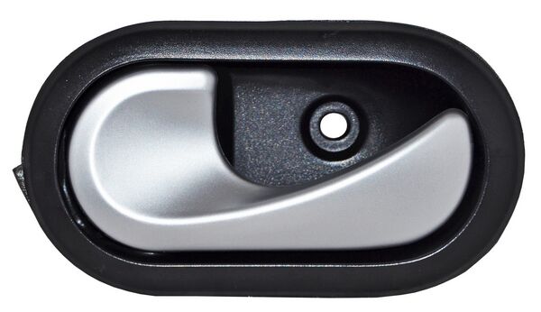 Manija Interior Duster 2013-2015 Negra/ Plata Delantera/ Trasera Plastico Izquierdo