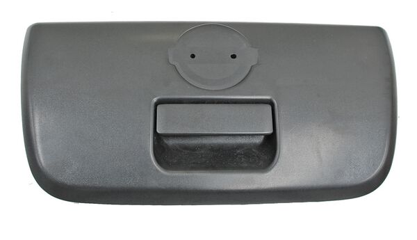 Manija Tapa Caja Frontier 2002-2004 Completa S/Emblema S/Hoyo P/Llave Plástico Negra