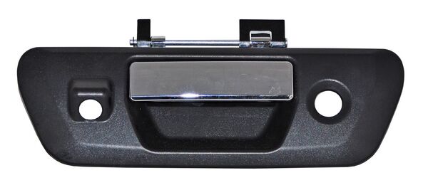 Manija Tapa Caja Nissan Pickup Np300/ Frontier 2016-2020 Negra/ Crom C/Hoyo P/Camara
