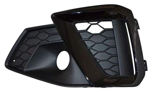 Parrilla Audi A4 S Line 2020-2021 Negra P/Faro Niebla 627 Izquierda