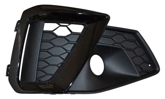 Parrilla Audi A4 S Line 2020-2021 Negra P/Faro Niebla 627 Derecha