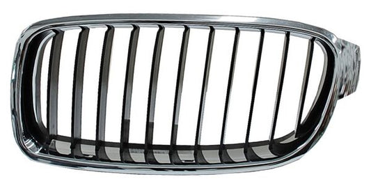Parrilla BMW Serie 3 2012-2014 4P Cromada Izquierda