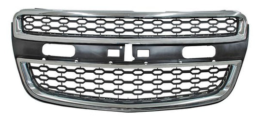 Parrilla Colorado 2013-2015/ S10 16 Negra C/Mold Cromada