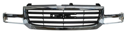 Parrilla Chevrolet Pickup 2003-2007 Cromada GMC