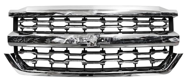 Parrilla Chevroletrolet Pickup 2015-2018 Silverado Crom Panal G15