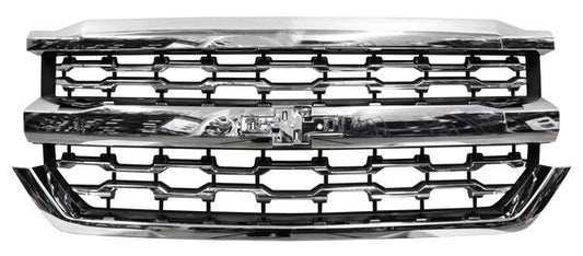 Parrilla Chevroletrolet Pickup 2015-2018 Silverado Crom Panal G15