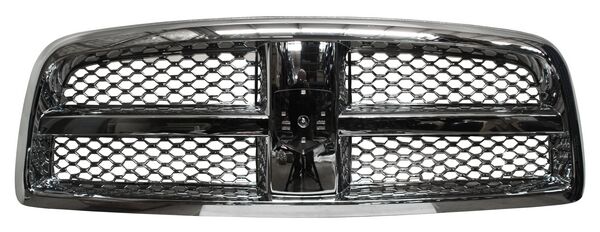 Parrilla Dodge Pickup 2009-2010 Completa Cromada Panal Pat Usa 922