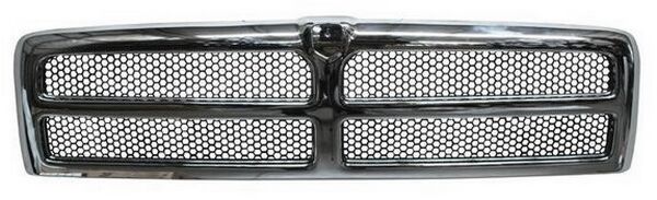 Parrilla Dodge Pickup 1994-2002 Ram Cromada 3 Tyg