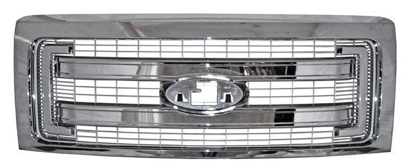Parrilla Ford Pickup 2013-2014 Xlt Crom Plata Mtp Q10