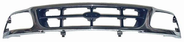 Parrilla Ford Pickup 1997-1998 Custom Cromada