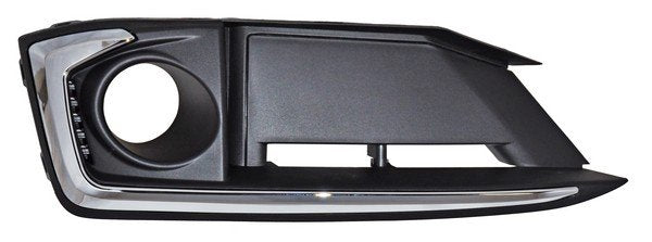 Parrilla Honda Civic 2019-2020 4P P/Faro Niebla C/Mold Crom 352 Derecha
